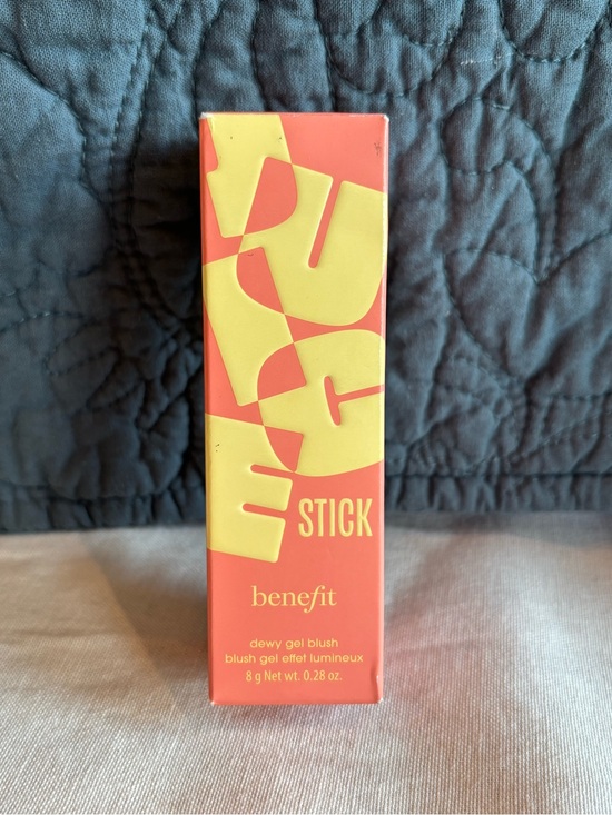 Benefit Other - Benefit Flush Stick Dewy Gel Blush Shellie Coral Pink Full Size New Cream Blush